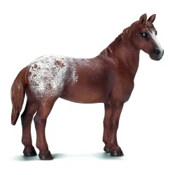 Jument Appaloosa Robe roan bay figurine Schleich