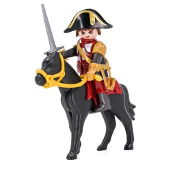 Napoléon Bonaparte avec son cheval