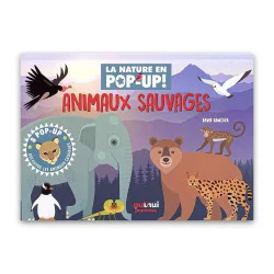 La Nature en pop-up : Animaux sauvages