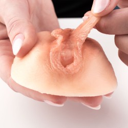 Vulve Tulipe en silicone