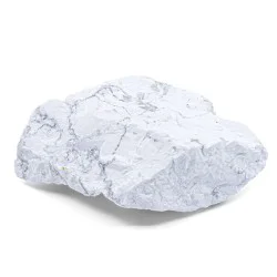 Pierre Howlite blanche brute qualité Extra