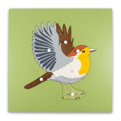 Puzzle Montessori : Oiseau