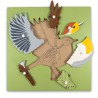 Puzzle Montessori : Oiseau