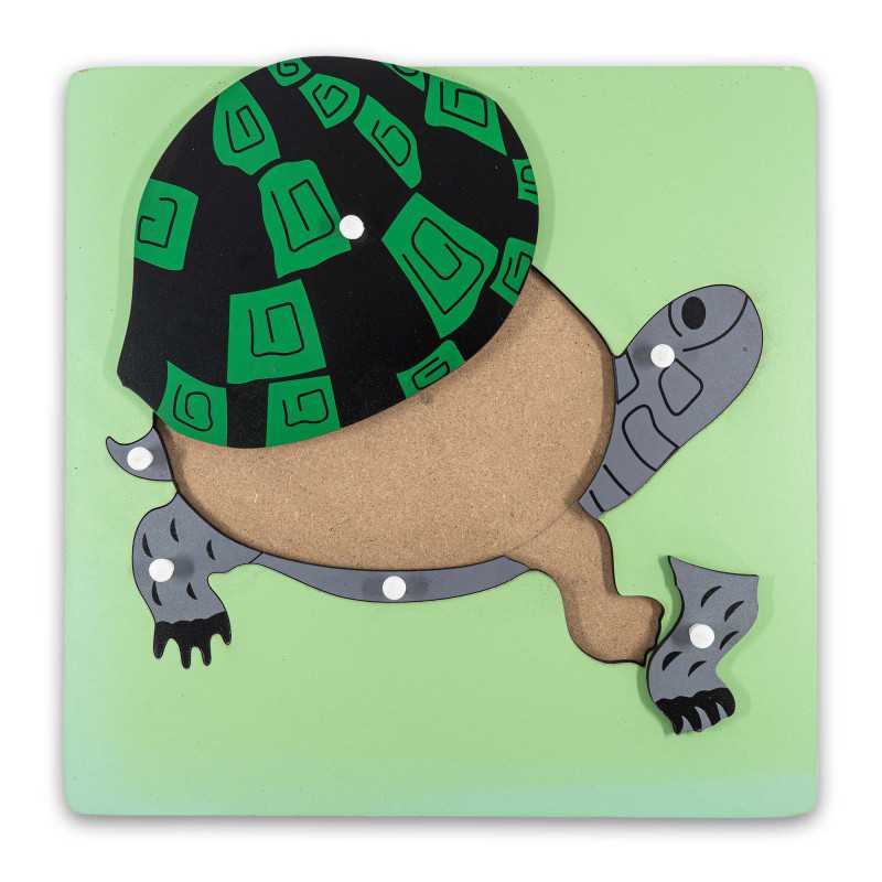 Puzzle Montessori : Tortue