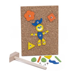 Jeu de construction bois Montessori