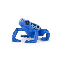 Grenouille équatoriale bleue figurine Papo